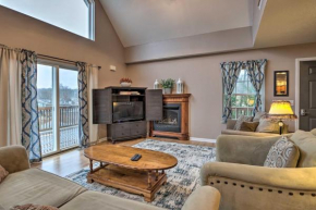 Deck and Fire Pit Lake-View Osage Beach Home!